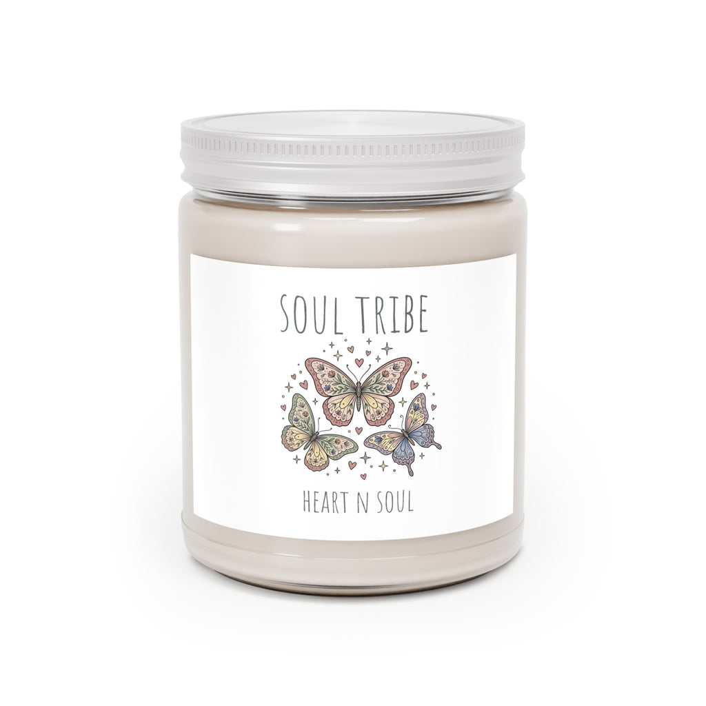 Scented Soy Candles with White Lid, 9oz