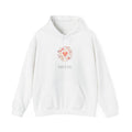 Heart N Soul Hoodie — Floral Heart Graphic with “Only Love May Enter” Back Quote