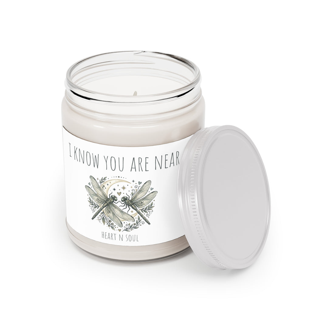 Scented Soy Candles with White Lid, 9oz