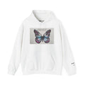 Retreat Rise Fly Butterfly Hoodie — Watercolor Wings Graphic Sweatshirt