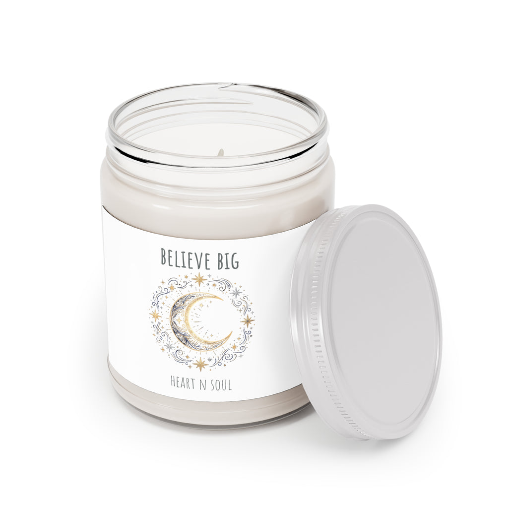 Scented Soy Candles with White Lid, 9oz