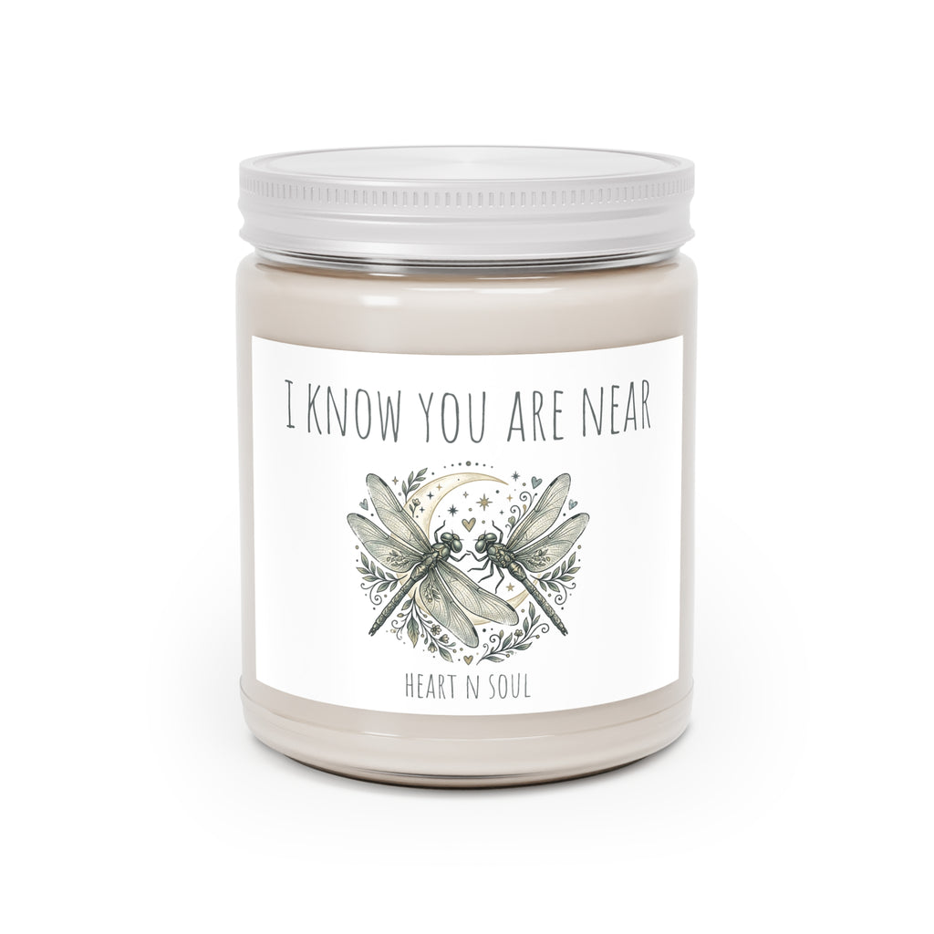 Scented Soy Candles with White Lid, 9oz