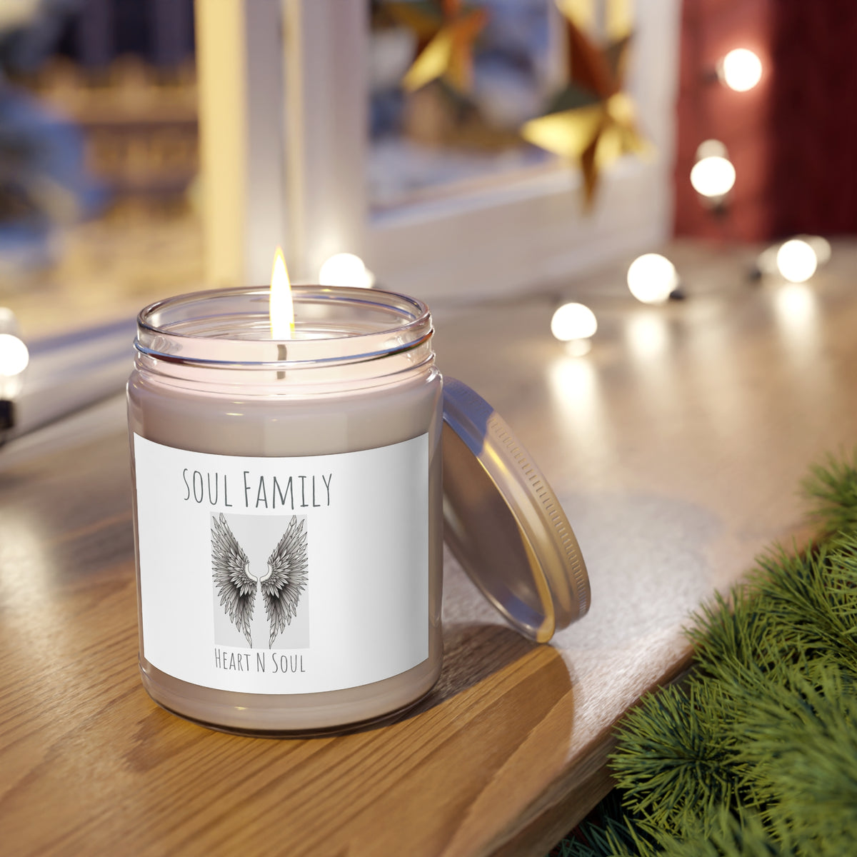 Soul Family Angel Wing 9oz Scented Soy Candle