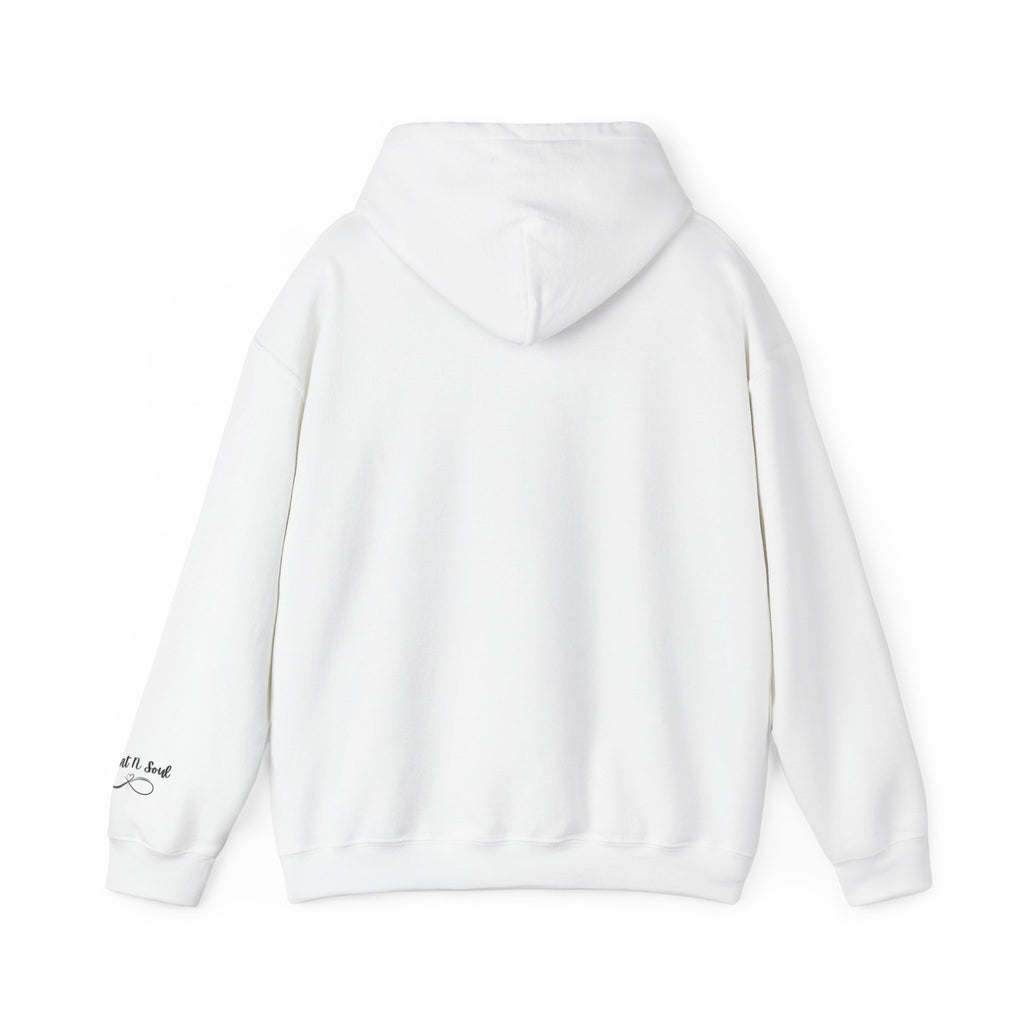 Retreat Rise Fly Butterfly Hoodie — Watercolor Wings Graphic Sweatshirt