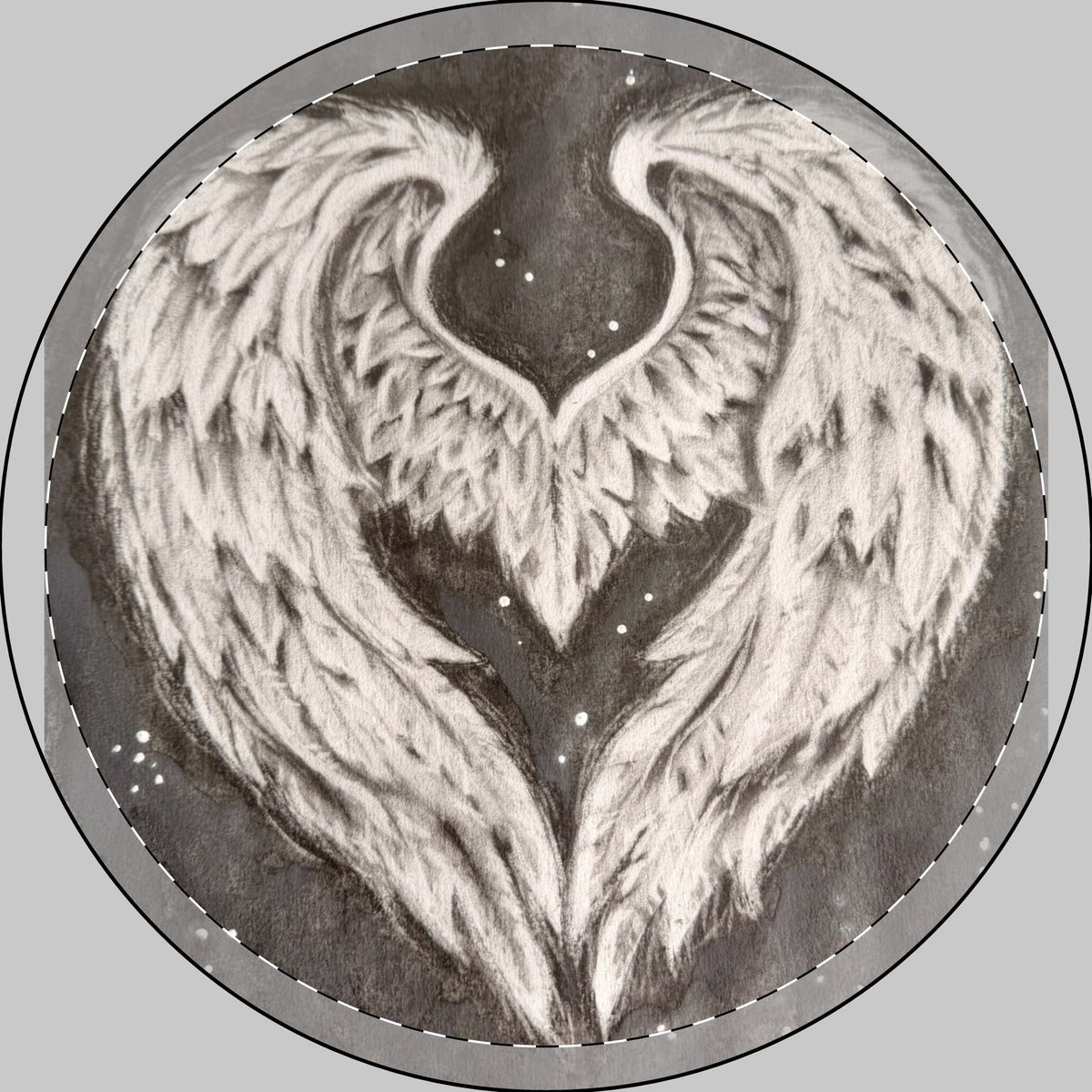 Round Car Magnet