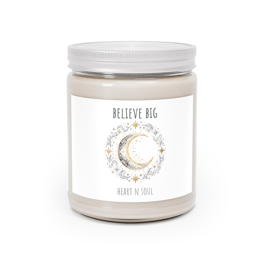 Scented Soy Candles with White Lid, 9oz